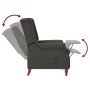 Sillón reclinable de tela gris oscuro de vidaXL, Sillones - Ref: Foro24-282207, Precio: 194,99 €, Descuento: %