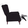 Sillón reclinable de tela negro de vidaXL, Sillones - Ref: Foro24-282210, Precio: 181,27 €, Descuento: %