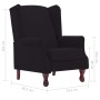 Sillón reclinable de tela negro de vidaXL, Sillones - Ref: Foro24-282210, Precio: 181,27 €, Descuento: %