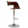 Bentwood and Cream Faux Leather Kitchen Stool by vidaXL, Kitchen stools - Ref: Foro24-283118, Price: 140,34 €, Discount: %