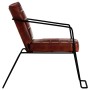 Dark Brown Genuine Leather Armchair by vidaXL, Armchairs - Ref: Foro24-284412, Price: 234,74 €, Discount: %