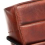 Dark Brown Genuine Leather Armchair by vidaXL, Armchairs - Ref: Foro24-284412, Price: 234,74 €, Discount: %