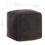 Anthracite gray cotton velvet pouf 40x40x40 cm by vidaXL, Ottomans - Ref: Foro24-284027, Price: 72,09 €, Discount: %