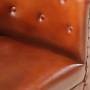 Brown genuine leather cube design armchair by vidaXL, Armchairs - Ref: Foro24-286592, Price: 198,88 €, Discount: %