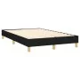 Box spring bed with black fabric mattress 120x200 cm by vidaXL, Beds and slatted bases - Ref: Foro24-3140603, Price: 379,93 €...