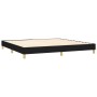 Cama box spring con colchón tela negro 200x200 cm de vidaXL, Camas y somieres - Ref: Foro24-3140643, Precio: 557,64 €, Descue...