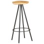 Kitchen stools 4 units rough mango wood by vidaXL, Kitchen stools - Ref: Foro24-286615, Price: 240,02 €, Discount: %