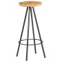 Kitchen stools 4 units rough mango wood by vidaXL, Kitchen stools - Ref: Foro24-286615, Price: 240,02 €, Discount: %