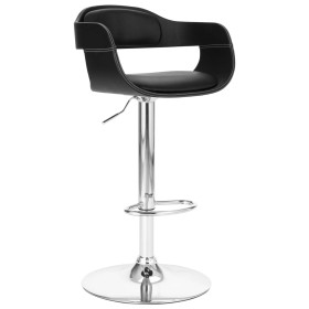 Black synthetic leather kitchen stool by vidaXL, Kitchen stools - Ref: Foro24-287403, Price: 146,99 €, Discount: %