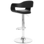 Black synthetic leather kitchen stool by vidaXL, Kitchen stools - Ref: Foro24-287403, Price: 137,71 €, Discount: %