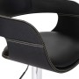 Black synthetic leather kitchen stool by vidaXL, Kitchen stools - Ref: Foro24-287403, Price: 137,71 €, Discount: %