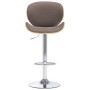 Taupe-grauer Stoff-Küchenhocker von vidaXL, Küchenhocker - Ref: Foro24-287414, Preis: 131,96 €, Rabatt: %