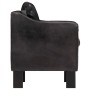 Black Genuine Leather Cube Design Armchair by vidaXL, Armchairs - Ref: Foro24-286956, Price: 206,99 €, Discount: %