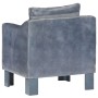 Gray genuine leather armchair by vidaXL, Armchairs - Ref: Foro24-286957, Price: 169,69 €, Discount: %