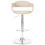 White synthetic leather kitchen stool by vidaXL, Kitchen stools - Ref: Foro24-287404, Price: 135,11 €, Discount: %