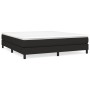 Box spring bed with black fabric mattress 180x200 cm by vidaXL, Beds and slatted bases - Ref: Foro24-3144095, Price: 473,42 €...