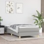 Cama box spring con colchón tela gris claro 80x200 cm de vidaXL, Camas y somieres - Ref: Foro24-3144127, Precio: 236,82 €, De...