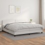 Boxspringbett mit weißer Kunstledermatratze 200x200 cm von vidaXL, Betten und Lattenroste - Ref: Foro24-3141084, Preis: 590,8...