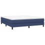 Cama box spring con colchón tela azul 180x200 cm de vidaXL, Camas y somieres - Ref: Foro24-3144099, Precio: 465,11 €, Descuen...