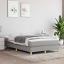 Cama box spring con colchón tela gris claro 120x200 cm de vidaXL, Camas y somieres - Ref: Foro24-3144159, Precio: 353,42 €, D...