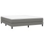 Boxspringbett mit dunkelgrauer Stoffmatratze 180x200 cm von vidaXL, Betten und Lattenroste - Ref: Foro24-3144094, Preis: 484,...