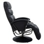 Sillón reclinable para TV de cuero sintético negro de vidaXL, Sillones - Ref: Foro24-248475, Precio: 295,99 €, Descuento: %