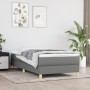 Box spring bed with dark gray fabric mattress 90x190 cm by vidaXL, Beds and slatted bases - Ref: Foro24-3144136, Price: 252,6...