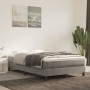 Cama box spring con colchón terciopelo gris claro 120x200 cm de vidaXL, Camas y somieres - Ref: Foro24-3144321, Precio: 340,1...