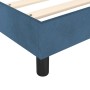 Box spring bed with dark blue velvet mattress 80x200 cm by vidaXL, Beds and slatted bases - Ref: Foro24-3144301, Price: 249,3...