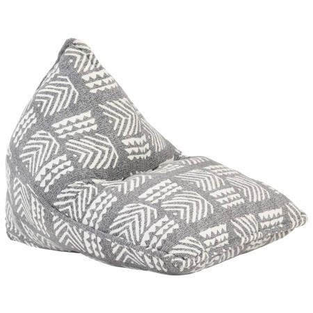 Gray patchwork fabric beanbag chair by vidaXL, Poufs - Ref: Foro24-287728, Price: 163,69 €, Discount: %