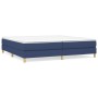 Boxspringbett mit blauer Stoffmatratze 200x200 cm von vidaXL, Betten und Lattenroste - Ref: Foro24-3144205, Preis: 534,48 €, ...