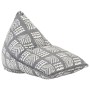 Sillón puf de tela patchwork gris de vidaXL, Pufs - Ref: Foro24-287728, Precio: 163,69 €, Descuento: %