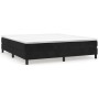 Box spring bed with black velvet mattress 160x200 cm by vidaXL, Beds and slatted bases - Ref: Foro24-3144341, Price: 434,91 €...