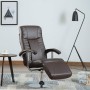 Brown synthetic leather TV armchair by vidaXL, Armchairs - Ref: Foro24-248589, Price: 229,28 €, Discount: %