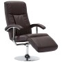 Brown synthetic leather TV armchair by vidaXL, Armchairs - Ref: Foro24-248589, Price: 229,28 €, Discount: %