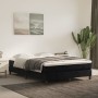 Box spring bed with black velvet mattress 140x190 cm by vidaXL, Beds and slatted bases - Ref: Foro24-3144329, Price: 393,59 €...