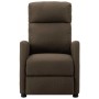 Sillón reclinable de tela marrón de vidaXL, Sillones - Ref: Foro24-289700, Precio: 178,99 €, Descuento: %