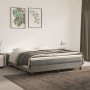 Box spring bed with light gray velvet mattress 160x200 cm by vidaXL, Beds and slatted bases - Ref: Foro24-3144339, Price: 427...