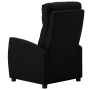 Sillón reclinable de tela negro de vidaXL, Sillones - Ref: Foro24-289698, Precio: 147,24 €, Descuento: %