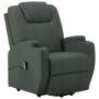 Sillón elevable de cuero sintético gris antracita de vidaXL, Sillones - Ref: Foro24-289753, Precio: 413,95 €, Descuento: %