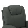 Sillón elevable de cuero sintético gris antracita de vidaXL, Sillones - Ref: Foro24-289753, Precio: 413,95 €, Descuento: %