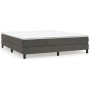 Box spring bed with dark gray velvet mattress 160x200 cm by vidaXL, Beds and slatted bases - Ref: Foro24-3144340, Price: 425,...