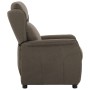 Sillón reclinable de tela gris taupe de vidaXL, Sillones - Ref: Foro24-289784, Precio: 216,99 €, Descuento: %