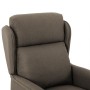 Sillón reclinable de tela gris taupe de vidaXL, Sillones - Ref: Foro24-289784, Precio: 216,99 €, Descuento: %