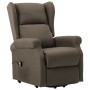 Sillón elevable tela gris taupe de vidaXL, Sillones - Ref: Foro24-289738, Precio: 381,99 €, Descuento: %