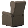 Sillón elevable tela gris taupe de vidaXL, Sillones - Ref: Foro24-289738, Precio: 381,99 €, Descuento: %