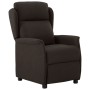 Dark brown fabric recliner by vidaXL, Armchairs - Ref: Foro24-289781, Price: 193,96 €, Discount: %