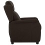 Sillón reclinable de tela marrón oscuro de vidaXL, Sillones - Ref: Foro24-289781, Precio: 193,96 €, Descuento: %