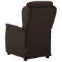 Dark brown fabric recliner by vidaXL, Armchairs - Ref: Foro24-289781, Price: 193,96 €, Discount: %