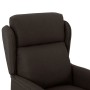 Sillón reclinable de tela marrón oscuro de vidaXL, Sillones - Ref: Foro24-289781, Precio: 193,96 €, Descuento: %